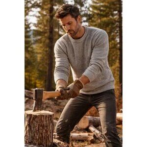 Wallace & Barnes X J. Crew cozy alpaca blend sweater M